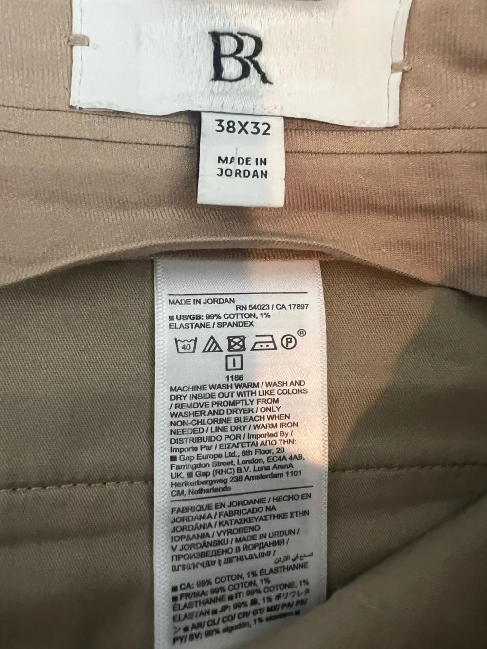Banana Republic Dark Blue Men's Chinos